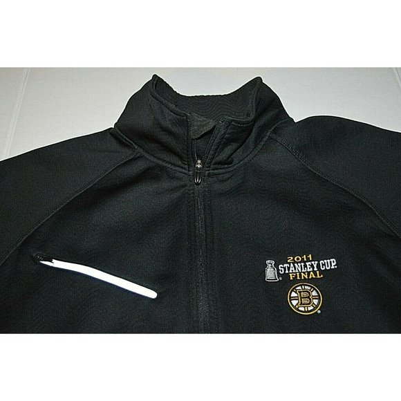 Antigua Boston Bruins 2011 Stanley Cup Final Men's Black Jacket Sz XL - Picture 6 of 11